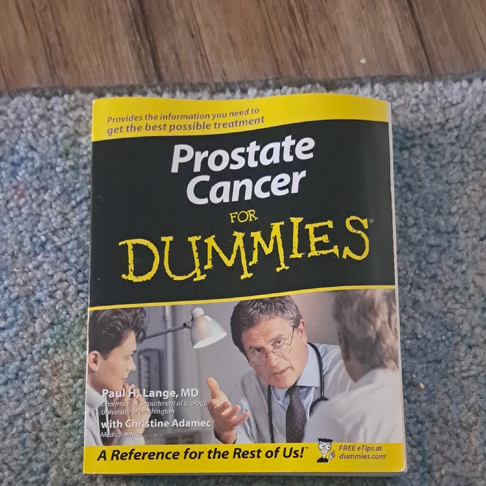 Prostate Cancer for Dummies Book